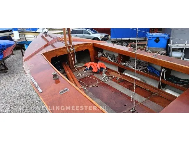 (locatie sneek) open zeilboot flytour, wit, bouwjaar ca 1980 - afbeelding 5 van  11