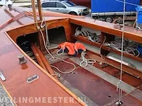 (locatie sneek) open zeilboot flytour, wit, bouwjaar ca 1980 - afbeelding 5 van  11