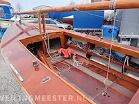 (locatie sneek) open zeilboot flytour, wit, bouwjaar ca 1980 - afbeelding 7 van  11