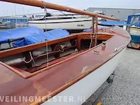 (locatie sneek) open zeilboot flytour, wit, bouwjaar ca 1980 - afbeelding 9 van  11