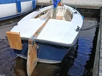 ( locatie sneek )polyvalk open zeilboot, polyester, bouwjaar ca. 1990 - afbeelding 2 van  17