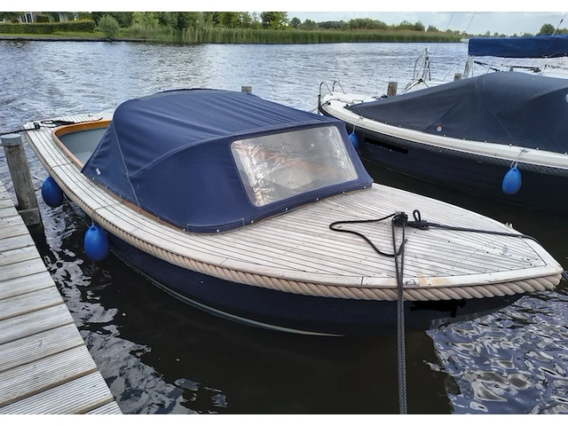 ( locatie sneek ) stalen vlet , zijlzicht 625, blauw, 1998 - afbeelding 12 van  23