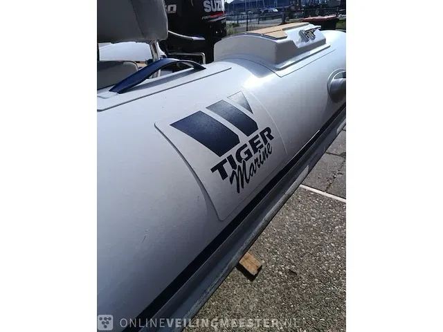 ( locatie sneek )tiger marine rib sportline 440 met suzuki 50 pk - afbeelding 3 van  22