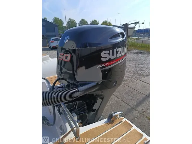 ( locatie sneek )tiger marine rib sportline 440 met suzuki 50 pk - afbeelding 9 van  22