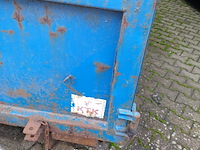 (locatie soest) ca. 30 m³ container afdeknet - afzetcontainer haakarm , ktk, nd30-9224, blauw - afbeelding 2 van  20