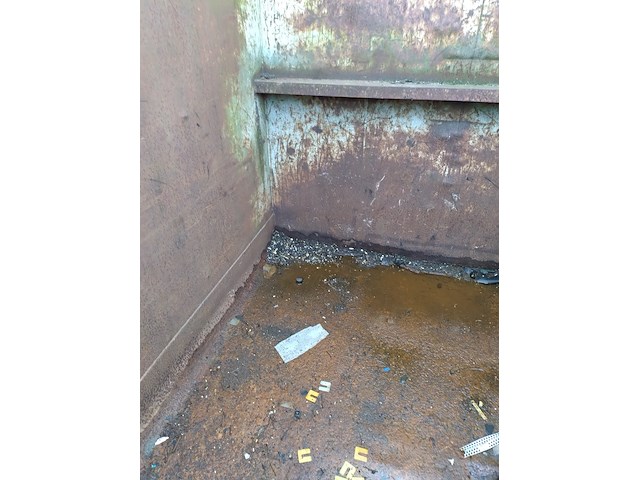 (locatie soest) ca. 30 m³ container afdeknet - afzetcontainer haakarm , ktk, nd30-9224, blauw - afbeelding 6 van  20