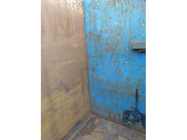 (locatie soest) ca. 30 m³ container afdeknet - afzetcontainer haakarm , ktk, nd30-9224, blauw - afbeelding 8 van  20