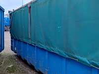 (locatie soest) ca. 30 m³ container afdeknet - afzetcontainer haakarm , ktk, nd30-9224, blauw - afbeelding 10 van  20