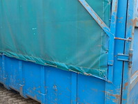 (locatie soest) ca. 30 m³ container afdeknet - afzetcontainer haakarm , ktk, nd30-9224, blauw - afbeelding 11 van  20