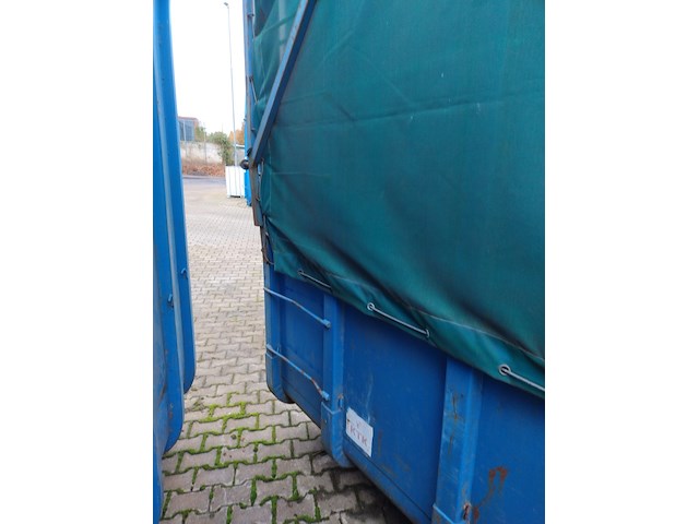 (locatie soest) ca. 30 m³ container afdeknet - afzetcontainer haakarm , ktk, nd30-9224, blauw - afbeelding 13 van  20