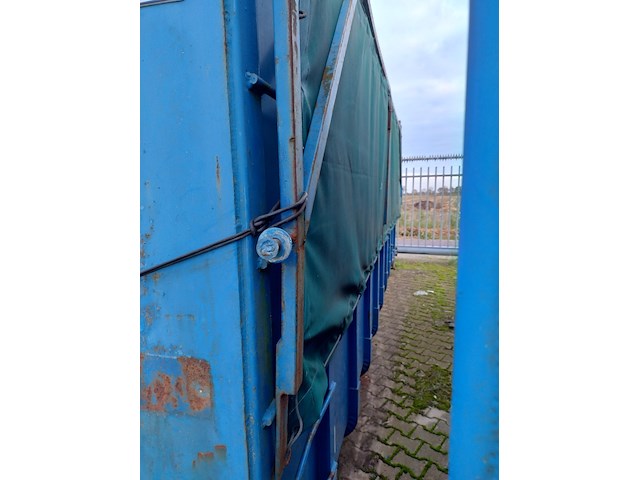 (locatie soest) ca. 30 m³ container afdeknet - afzetcontainer haakarm , ktk, nd30-9224, blauw - afbeelding 14 van  20