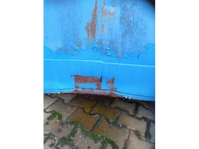 (locatie soest) ca. 30 m³ container afdeknet - afzetcontainer haakarm , ktk, nd30-9224, blauw - afbeelding 15 van  20