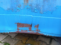 (locatie soest) ca. 30 m³ container afdeknet - afzetcontainer haakarm , ktk, nd30-9224, blauw - afbeelding 15 van  20