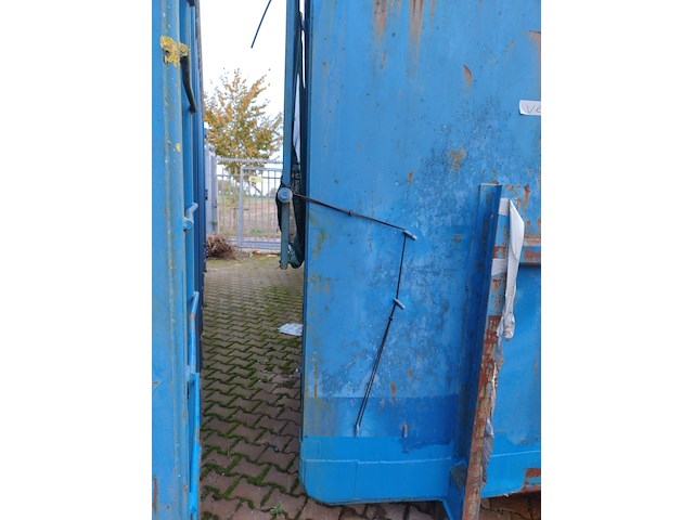 (locatie soest) ca. 30 m³ container afdeknet - afzetcontainer haakarm , ktk, nd30-9224, blauw - afbeelding 16 van  20