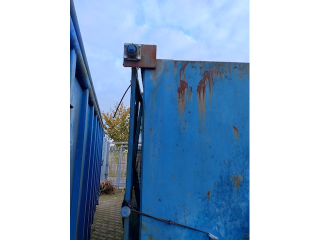 (locatie soest) ca. 30 m³ container afdeknet - afzetcontainer haakarm , ktk, nd30-9224, blauw - afbeelding 17 van  20