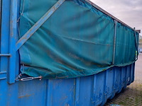 (locatie soest) ca. 30 m³ container afdeknet - afzetcontainer haakarm , ktk, nd30-9224, blauw - afbeelding 19 van  20