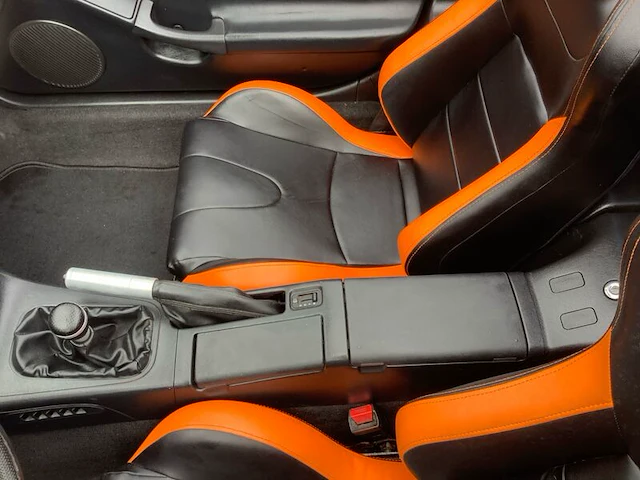 (locatie utrecht) personenauto, honda, "tokyo drift" 1.6 crx esi del sol vtec r-type cabrio custom, oranje, 1994 - afbeelding 4 van  21