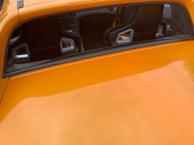 (locatie utrecht) personenauto, honda, "tokyo drift" 1.6 crx esi del sol vtec r-type cabrio custom, oranje, 1994 - afbeelding 6 van  21