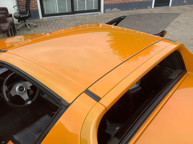 (locatie utrecht) personenauto, honda, "tokyo drift" 1.6 crx esi del sol vtec r-type cabrio custom, oranje, 1994 - afbeelding 8 van  21
