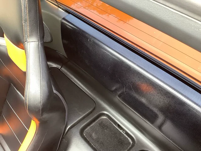 (locatie utrecht) personenauto, honda, "tokyo drift" 1.6 crx esi del sol vtec r-type cabrio custom, oranje, 1994 - afbeelding 9 van  21
