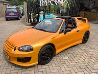 (locatie utrecht) personenauto, honda, "tokyo drift" 1.6 crx esi del sol vtec r-type cabrio custom, oranje, 1994