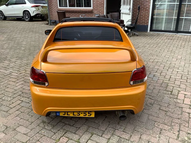 (locatie utrecht) personenauto, honda, "tokyo drift" 1.6 crx esi del sol vtec r-type cabrio custom, oranje, 1994 - afbeelding 16 van  21