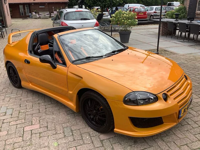 (locatie utrecht) personenauto, honda, "tokyo drift" 1.6 crx esi del sol vtec r-type cabrio custom, oranje, 1994 - afbeelding 18 van  21
