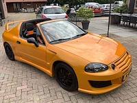 (locatie utrecht) personenauto, honda, "tokyo drift" 1.6 crx esi del sol vtec r-type cabrio custom, oranje, 1994 - afbeelding 18 van  21