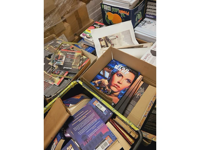 ( locatie westerbork ) mega partij boeken uit faillissement boekenwinkel - afbeelding 15 van  17