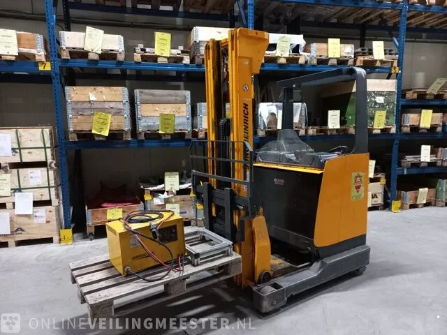(locatie winschoten) elektrische reachtruck jungheinrich, etv 110 - afbeelding 1 van  11