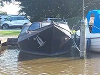 (locatie winsum, groningen) sloep met stallingstrailer, zwart - afbeelding 3 van  9