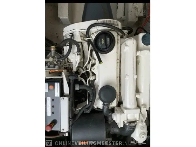 (locatie wolvega) motor kruiser romanza, waaiersteven, wit, bouwjaar 1980 - afbeelding 4 van  22