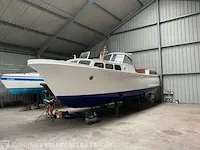 (locatie wolvega) motor kruiser romanza, waaiersteven, wit, bouwjaar 1980 - afbeelding 16 van  22