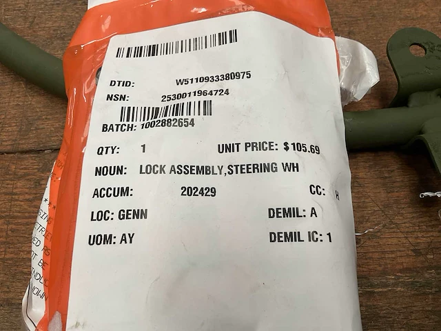 Lock assembly - afbeelding 3 van  3
