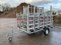 Lock hard mobile acces lift type alulift s op aanhanger - afbeelding 1 van  20