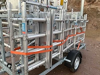 Lock hard mobile acces lift type alulift s op aanhanger - afbeelding 4 van  21