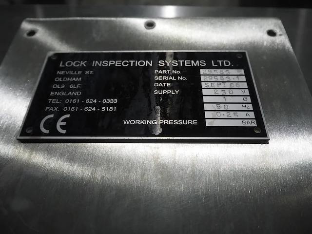 Lock inspection systems / ishida - afbeelding 9 van  20