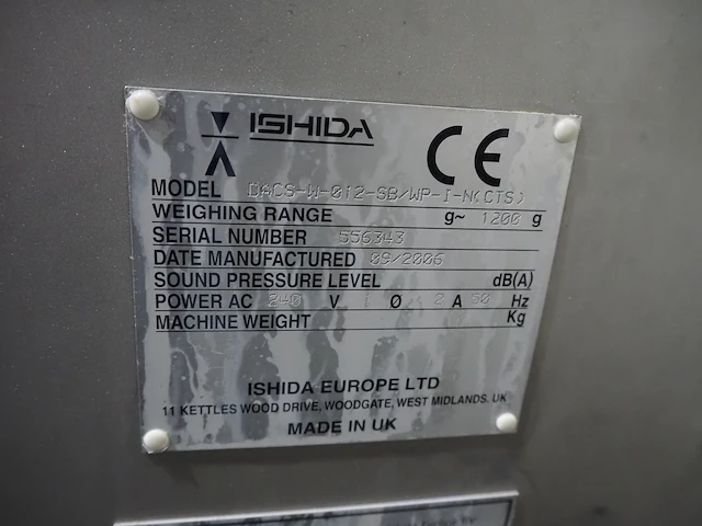 Lock inspection systems / ishida - afbeelding 11 van  20