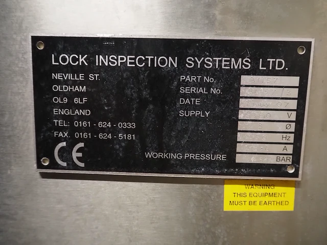 Lock inspection systems ltd - afbeelding 4 van  12