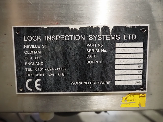 Lock inspection systems ltd - afbeelding 5 van  13