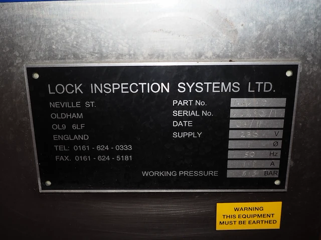 Lock inspection systems ltd - afbeelding 5 van  13