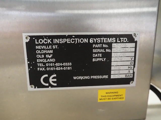 Lock inspection systems ltd. - afbeelding 9 van  17