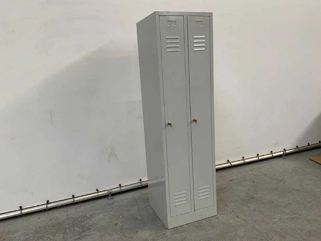 Lockerkast 2 deurs 50x60x180cm - afbeelding 3 van  7