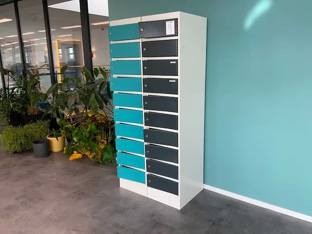 Lockerkast (2x) - afbeelding 1 van  3