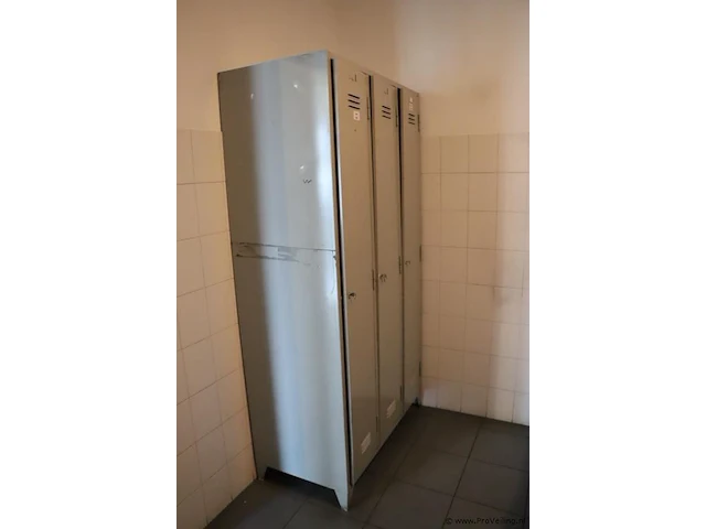 Lockerkast, 3-deurs - 98x50x185cm - afbeelding 1 van  4