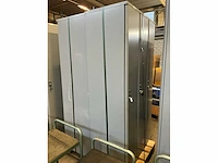 Lockerkast 3 deurs (2x) - afbeelding 2 van  2