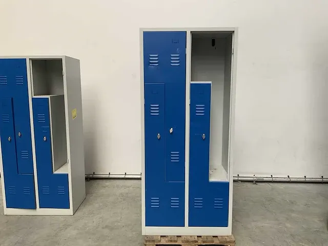 Lockerkast 4 deurs 800x500x1800mm (3x) - afbeelding 3 van  4