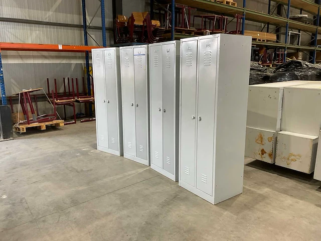 Lockerkast (4x) - afbeelding 1 van  5