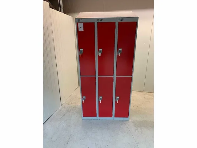 Lockerkast 6-lockers - afbeelding 2 van  4