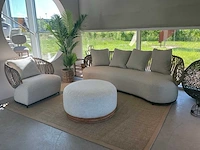 Loco bankstel met fauteuil